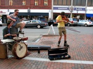 Street Performers Music Portsmouth NH Ultimate Staycation Travel